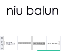 第16820768号“niu balun”商标不予注册复审决定书