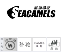 第15468359号“蓝海骆驼SEACAMELS及图”商标不予注册复审决定书