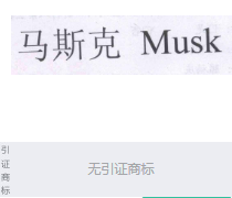 第13077554号“马斯克Musk”商标不予注册复审决定书
